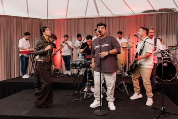 Valentina se sumó al enganchado