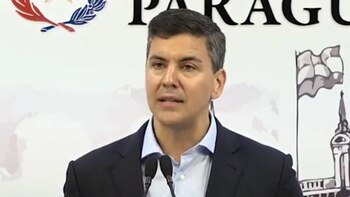 Santiago Peña celebró el histórico