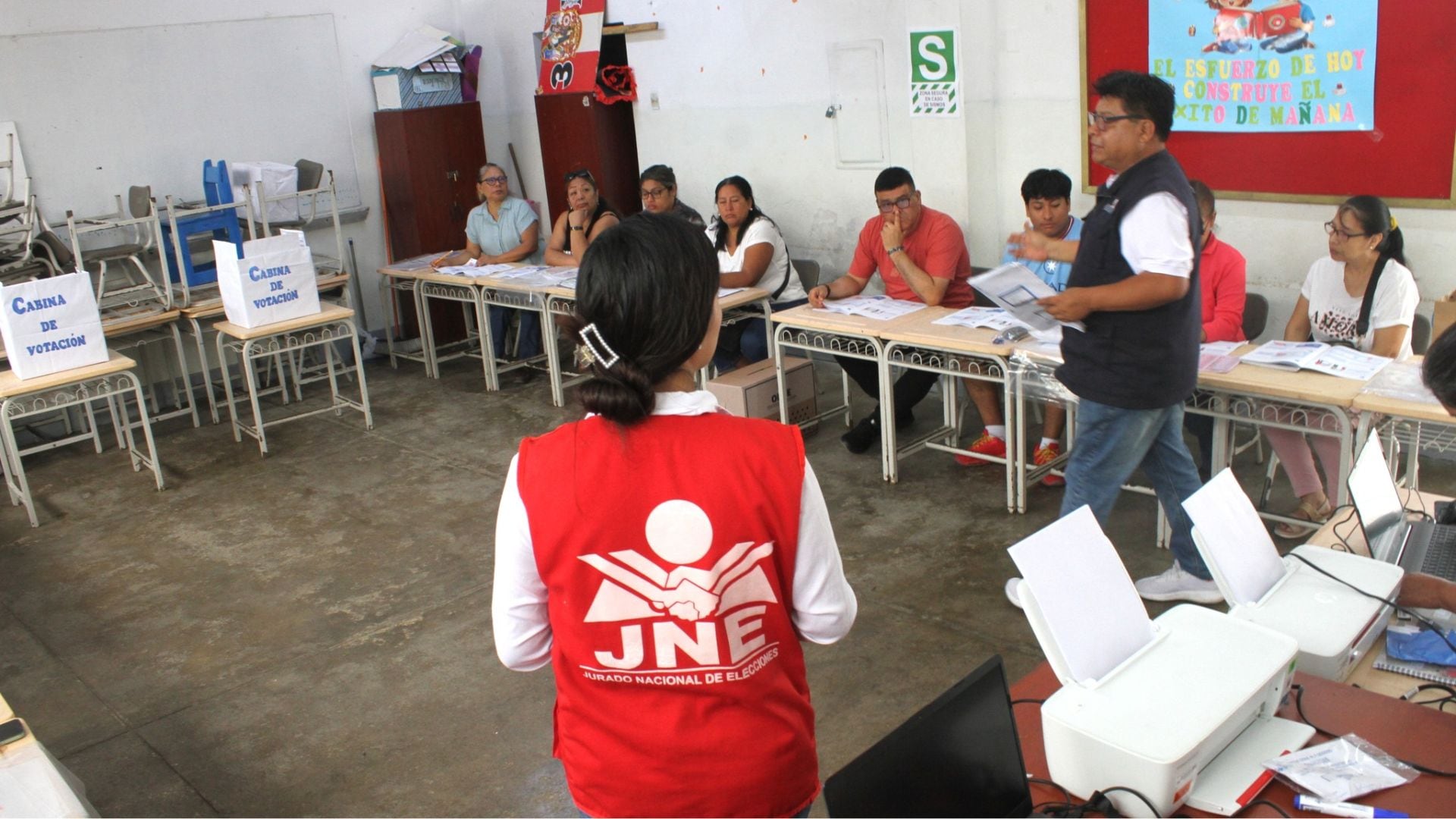 El Jurado Nacional de Elecciones (JNE) fiscalizó, este domingo 29, la primera jornada de capacitación presencial, en Lima y provincias, de los miembros de mesa - JNE