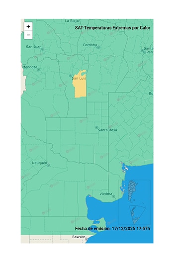 Alertas por temperatura extrema de