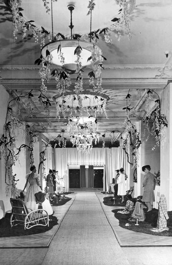 La tienda reflejaba la bonanza