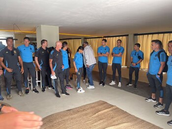 Claudio Tapia, presidente de AFA,