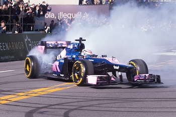 Exhibición Colapinto en Buenos Aires 2026