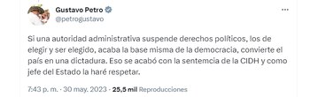 El presidente cuestionó las investigaciones