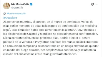 Los enfrentamientos armados entre disidencias