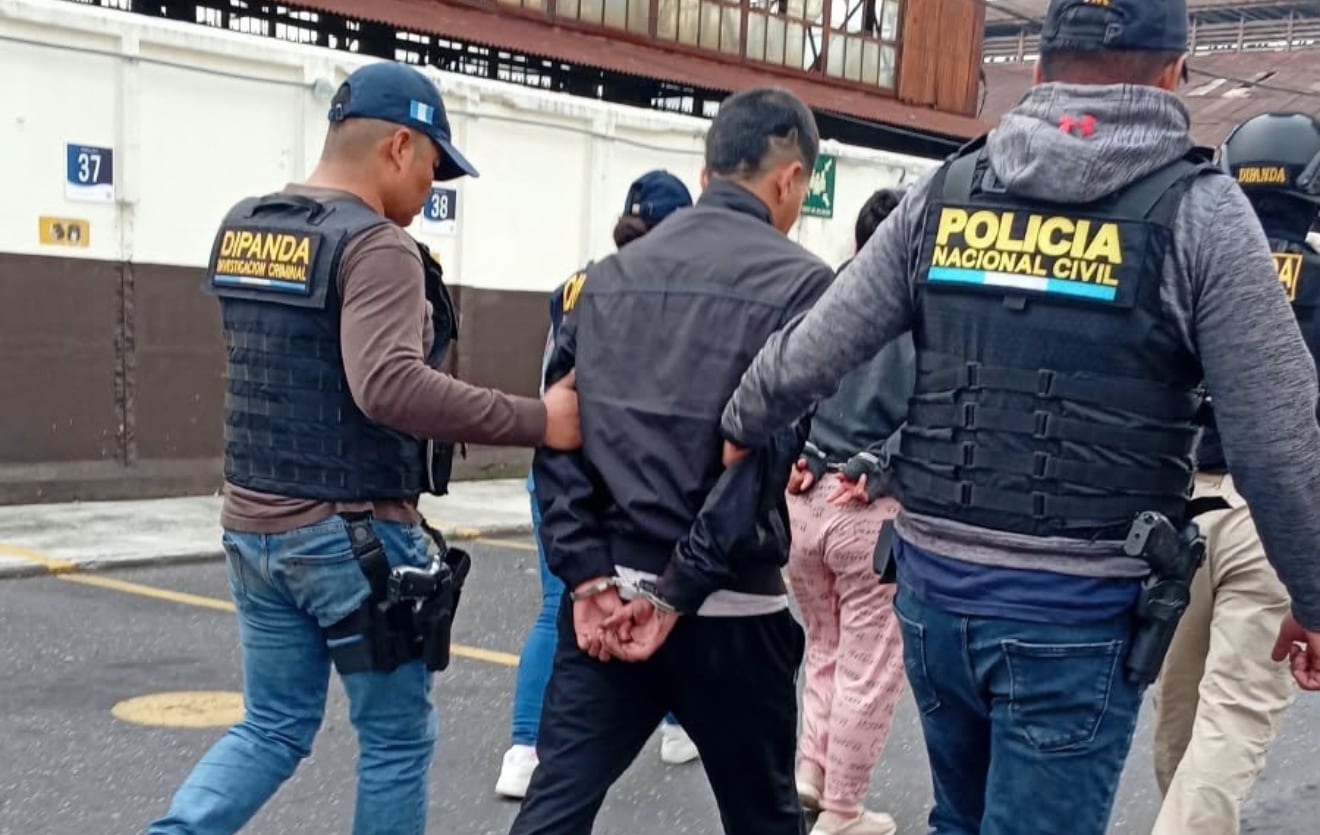 La Policía Nacional Civil de Guatemala reportó 1.442 personas capturadas por el delito de extorsión entre enero y septiembre de 2026. (PNC de Guatemala)