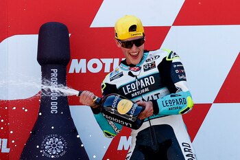 Jaume Masiá celebra su victoria