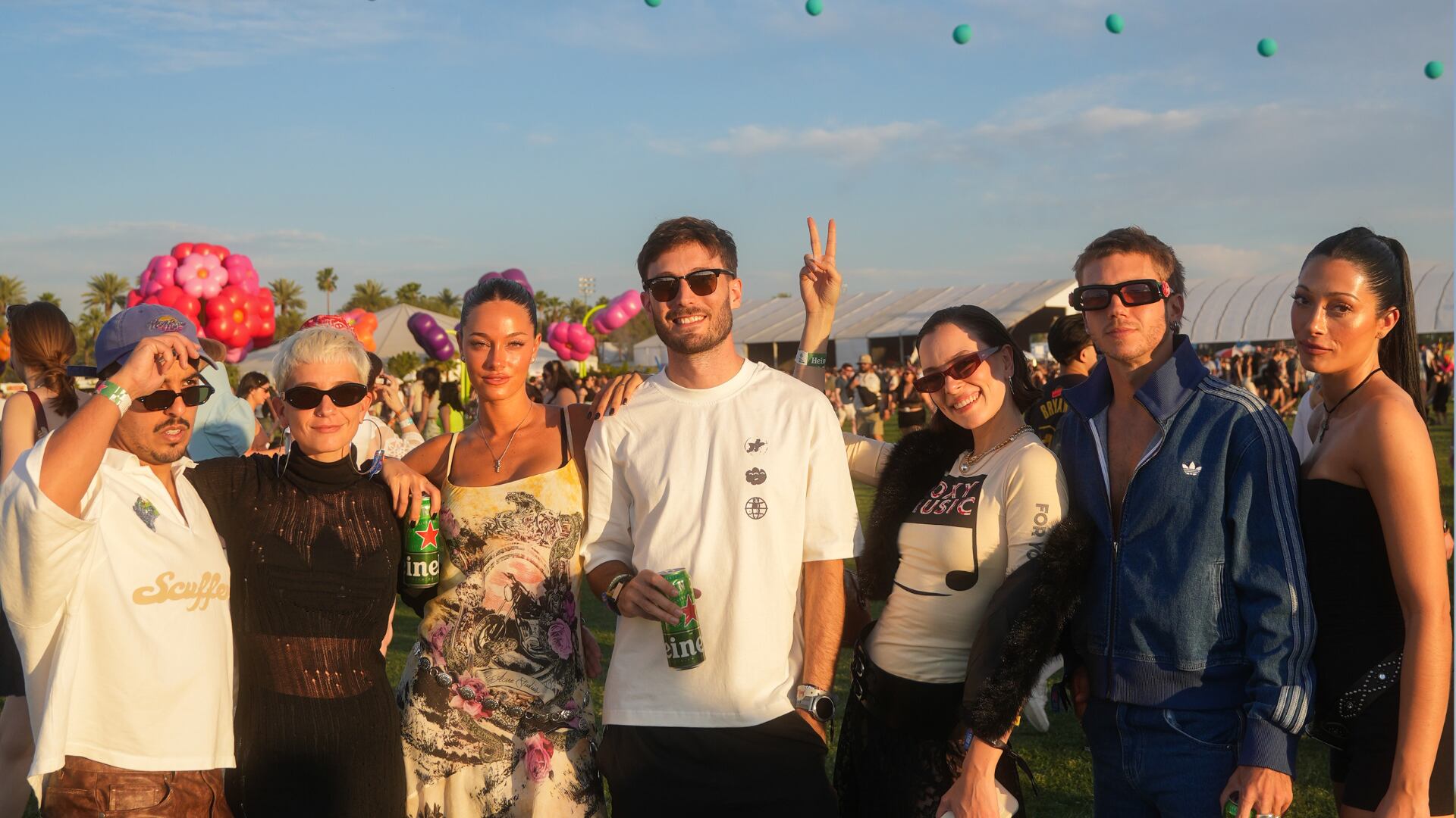 El grupo argentino llevó su identidad a cada rincón del festival con una impronta única (Heineken)