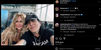 Kimberly Burch escribió en redes