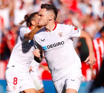 Lucas Ocampos marcó la igualdad