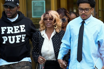 Janice Combs, mother of Sean