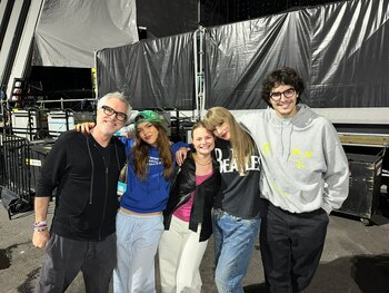 La familia Cuarón se reunió