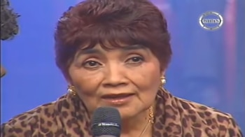 Doña Cecilia, madre de Jorge