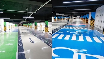 Terminal 2 del AICM reabre los pisos 1 y 2 del estacionamiento tras remodelación