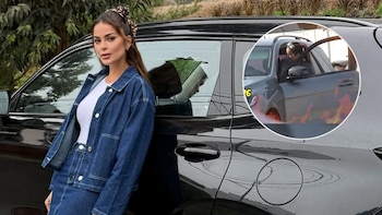 Las cámaras de 'Amor y Fuego' desmienten a Laura Spoya: es captada manejando pese a tener la licencia suspendida