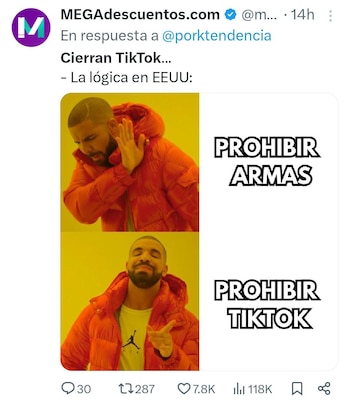 La suspensión de TikTok en