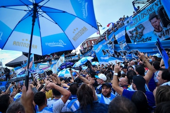 Banderazo argentino en Atlanta