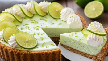 Key lime pie fácil: receta cremosa y refrescante para preparar en casa