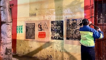 Gobierno de Oaxaca retira pintas de protestas en centro histórico, argumenta limpieza de “contaminación visual”