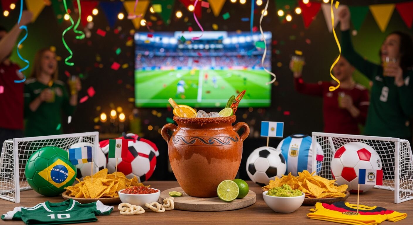 El cantarito se consolida como una opción popular para acompañar los encuentros mundialistas por su mezcla de tequila y jugos cítricos. - (Imagen Ilustrativa Infobae)