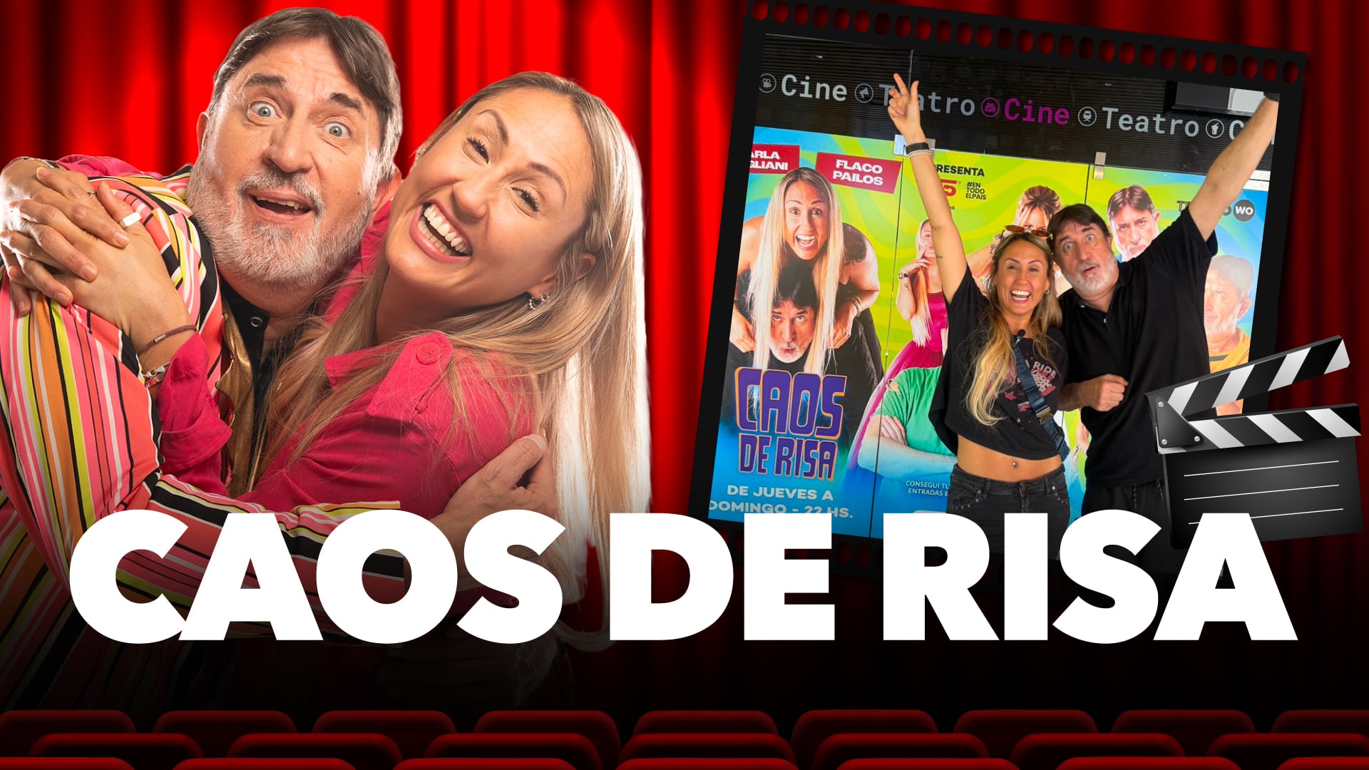 El Flaco Pailos y Carla Dogliani hacen “Caos de risa” en el Teatro Wo, la alianza que desafía a la competencia y el ritual de la alegría cordobesa
