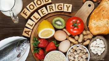 Las alergias alimentarias no están