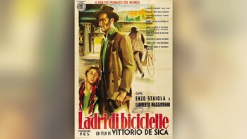 "Ladrón de bicicletas" afiche