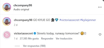 La frase de Victoria’s Secret fue impresa por Christian Company en una gigantografía instalada en Lima.