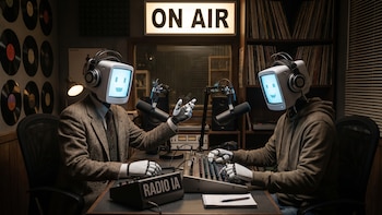 ¿El fin de la radio humana? Lo que pasó cuando las IA tomaron el control de los micrófonos
