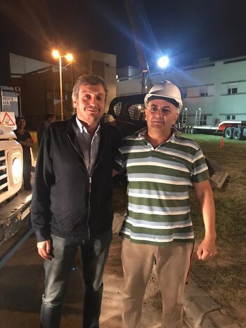 Máximo Kirchner recorre hospitales del