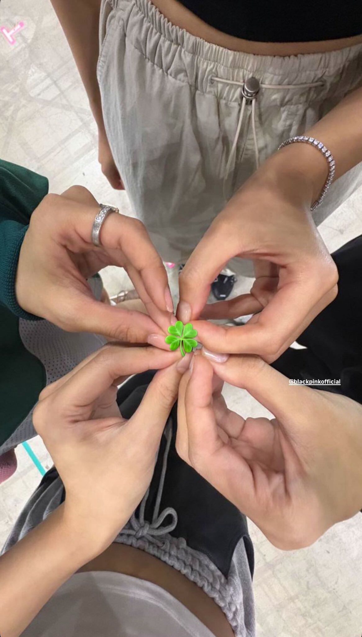 Rosé, Jennie, Lisa y Jisoo se reunieron por primera vez en casi un año para preparar su esperado comeback (Instagram/@@roses_are_rosie)