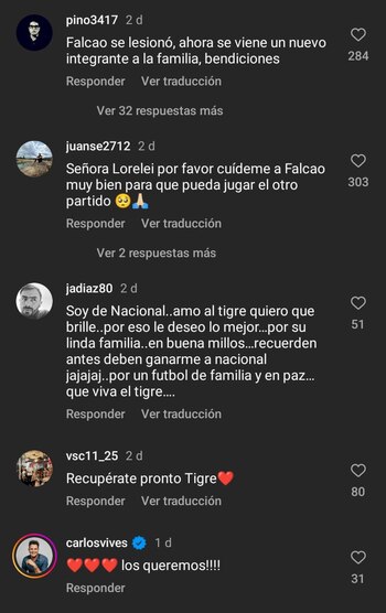Reacciones a la publicación de