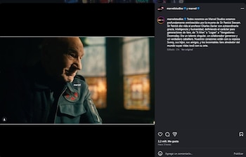 Marvel Studios lamentó la muerte de Patrick Stewart.