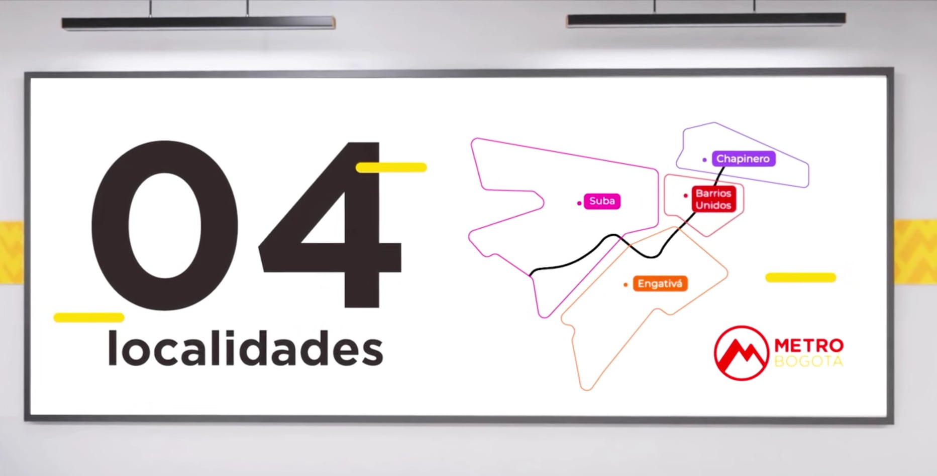 Se estima que la Línea 2 del Metro de Bogotá reducirá en su primer año de operación 87.000 toneladas de emisiones de dióxido de carbono - crédito Empresa Metro de Bogotá/YouTube