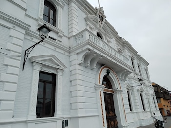 Las paredes fueron pintadas de