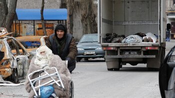 El municipio de Mariupol denunció