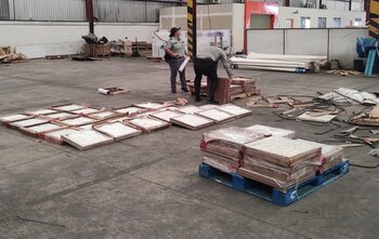 El material iba a ser