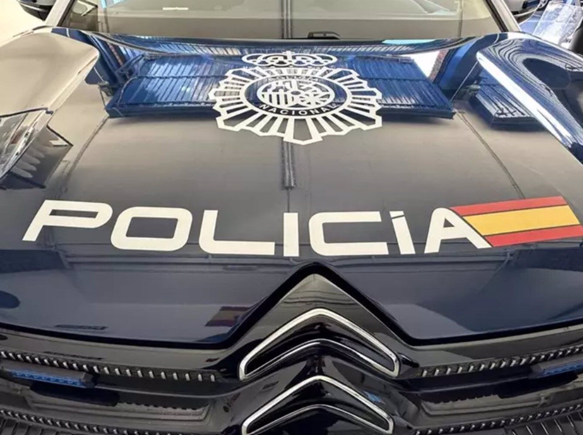 Un coche de la Policía Nacional