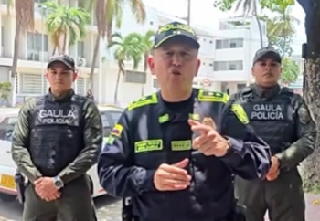 De acuerdo con las declaraciones del general Miguel Camelo, comandante de la Policía Metropolitana de Barranquilla, la instrucción de estos jóvenes provenía de alias 27 - crédito @policiabarranquilla / Instagram