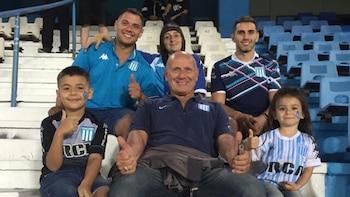 Juan Scardillo en la platea