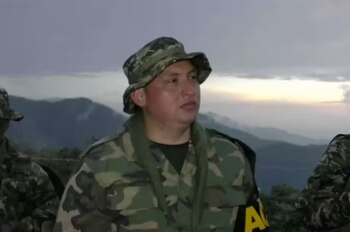 Alias Camilo fue capturado en abril de 2024 por las Fuerzas Militares - crédito Ejército Nacional