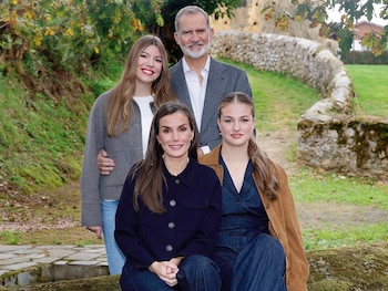 Los Reyes y sus hijas