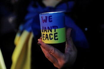 Los rusos entraron en Ucrania