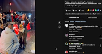 Propuesta de matrimonio termina en