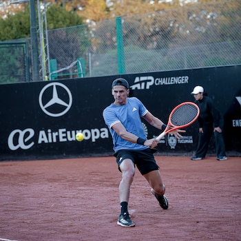 Federico Coria recibió un wild card para jugar el certamen (Crédito: Omar Rasjido / Prensa AAT)