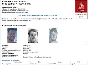 La captura de Juan Manuel Reverter fue coordinada por la United States Marshals Service, Interpol Washington, Homeland Security Investigation y la Patrulla Fronteriza
