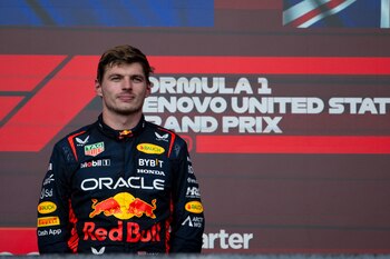 Al momento que Max Verstappen