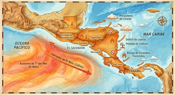 Emitieron una declaratoria para prepararse ante El Niño en Centroamérica (Imagen ilustrativa)