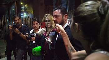 Debate de la Ley Ómnibus en el Congreso exterior noche incidentes portada