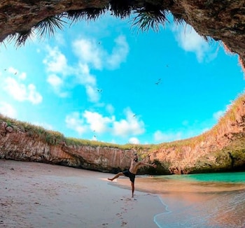 Playa Escondida (Foto: Instagram @riviera_nayarit)